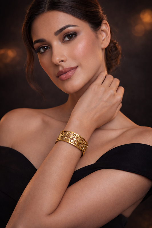 Versailles Gold Cuff