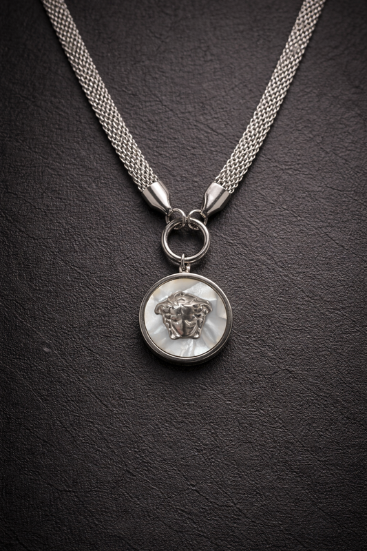 Ivory Medusa Neck Chain