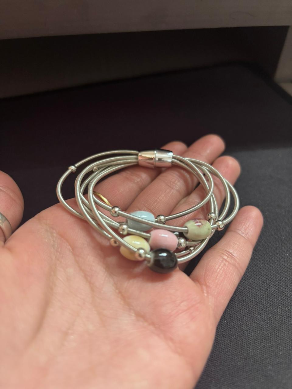 Pastel Stone Symphony Bracelet