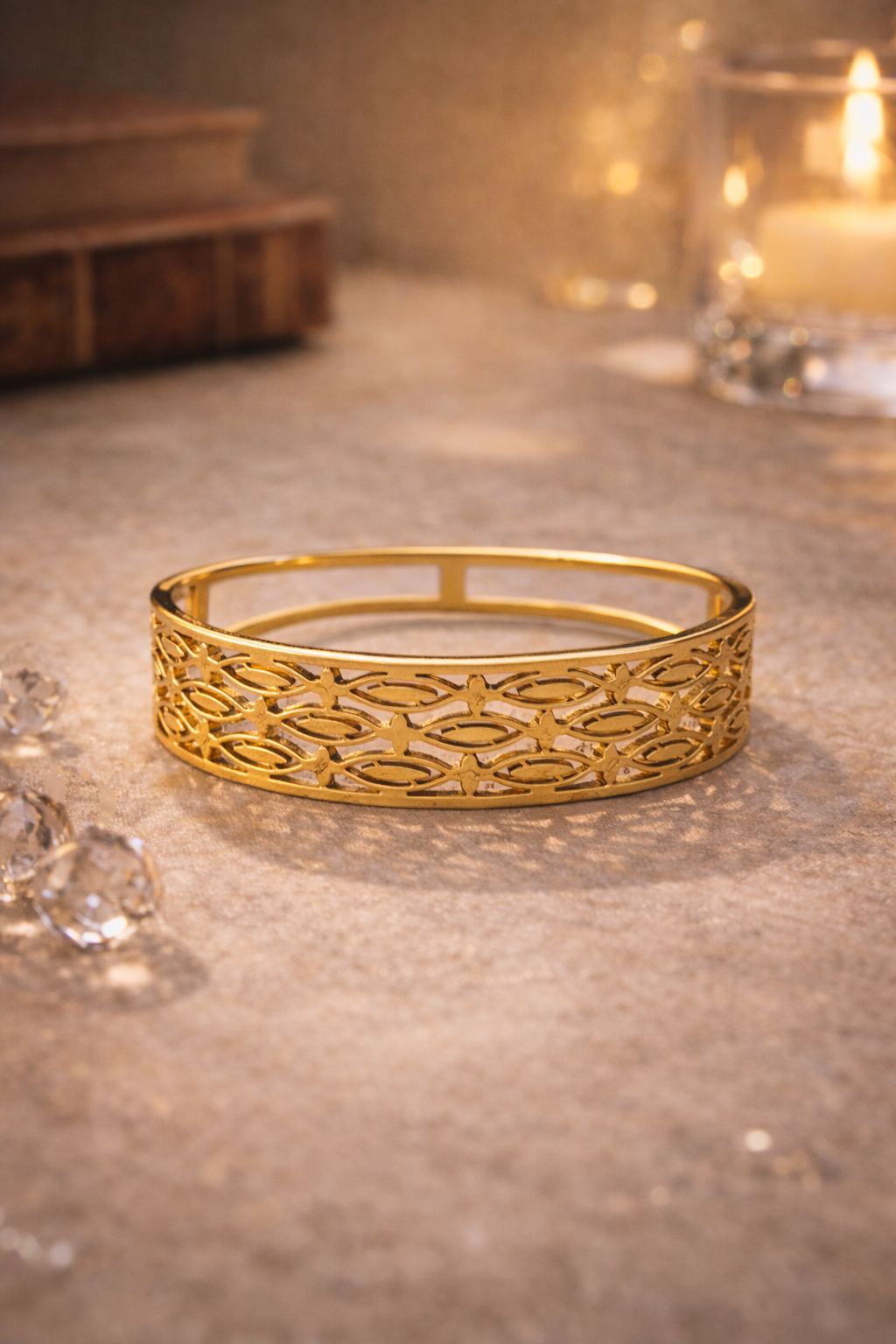 Versailles Gold Cuff