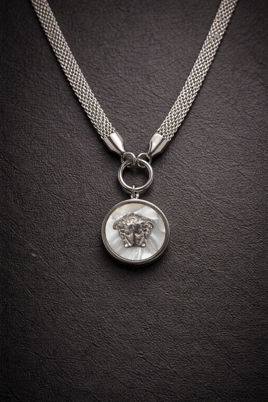 Ivory Medusa Neck Chain