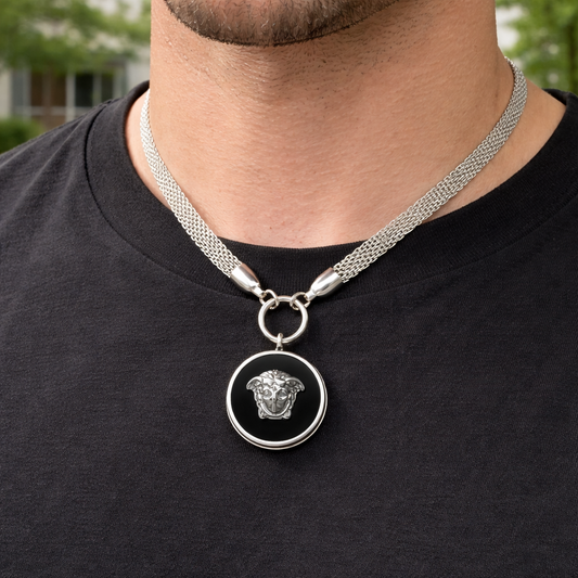 Midnight Medusa Neck Chain
