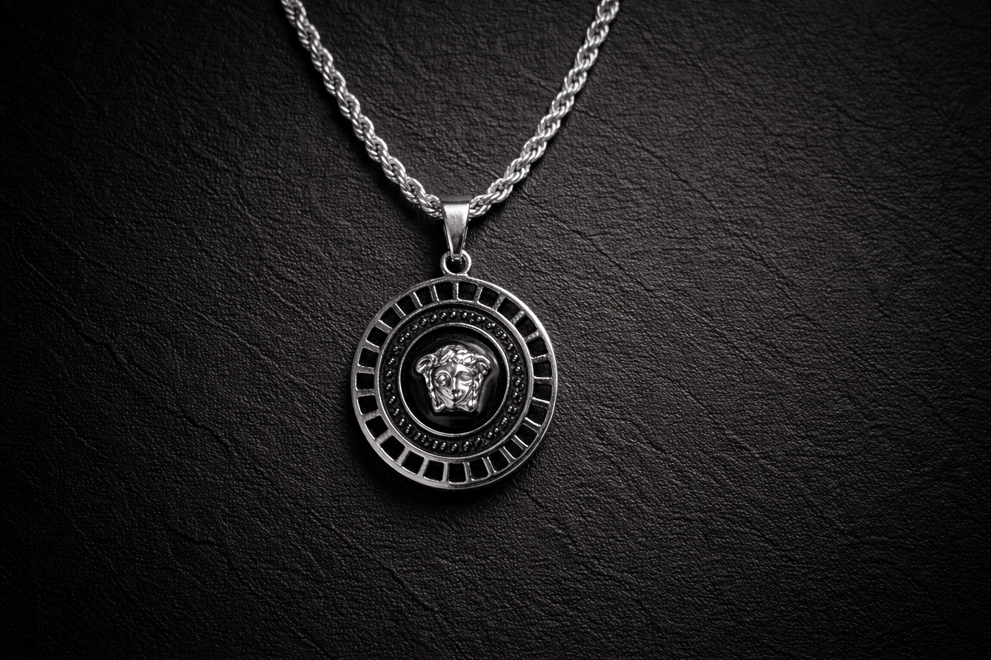 Spartan Medusa Neck Chain