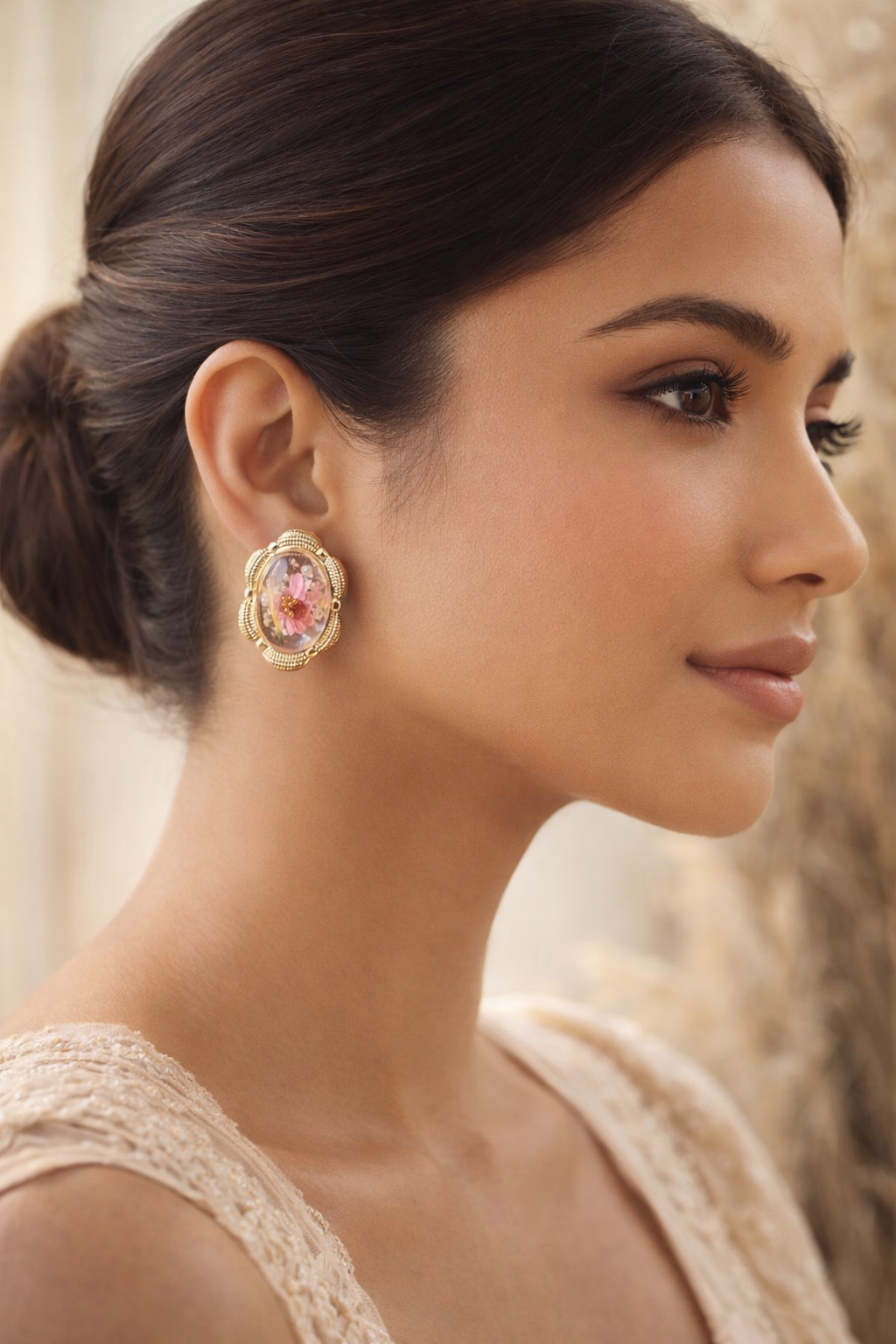 The Royal Resin Bloom Stud