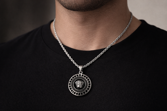Spartan Medusa Neck Chain
