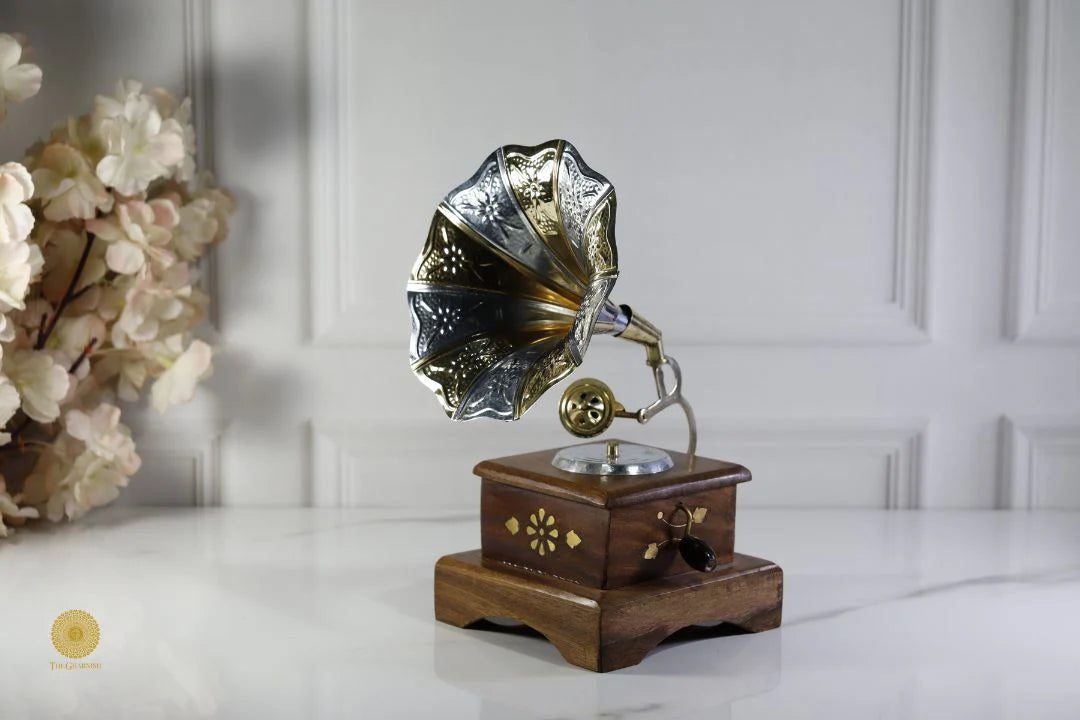Wooden Gramophone
