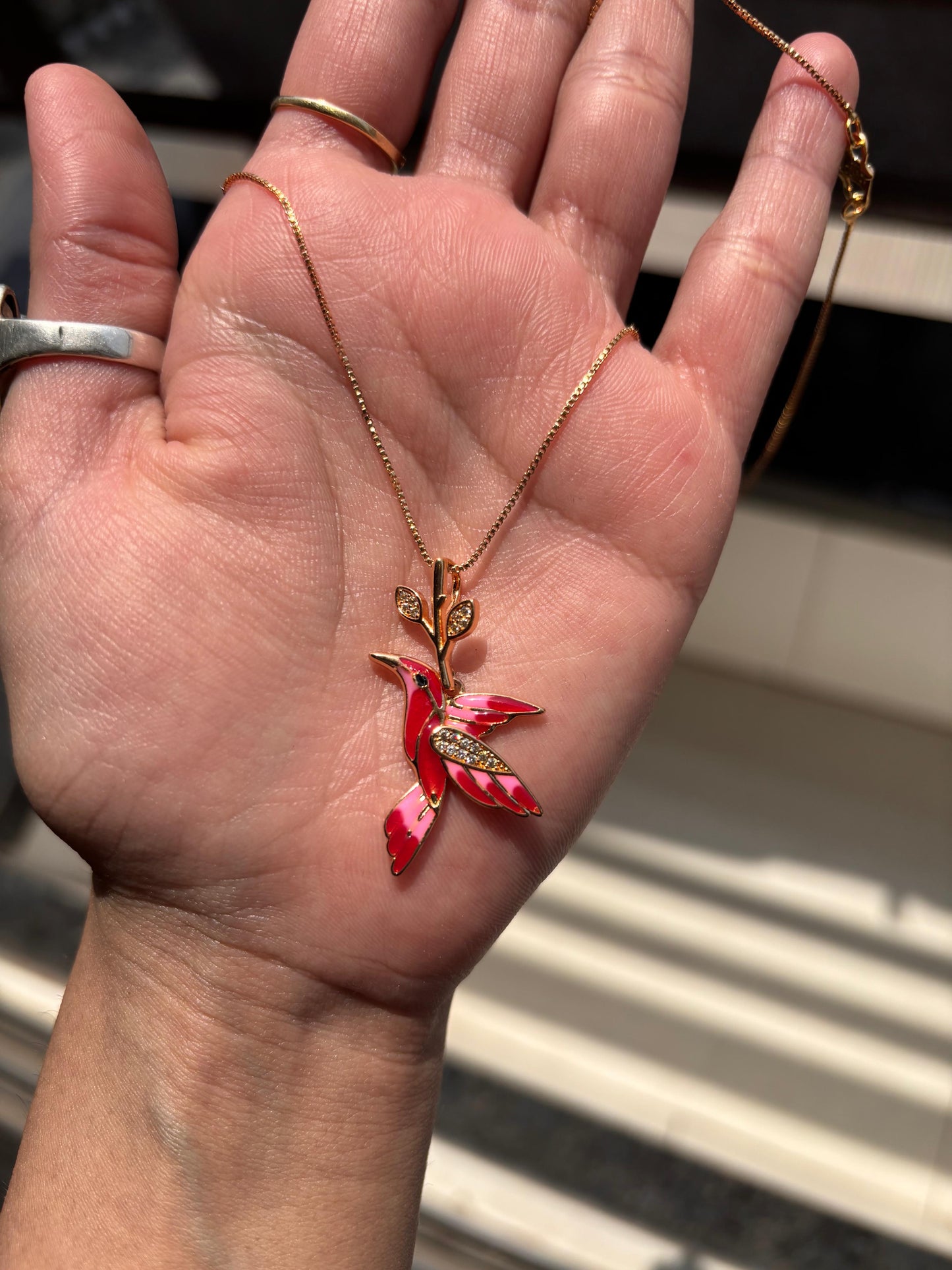 Hummingbird Necklace