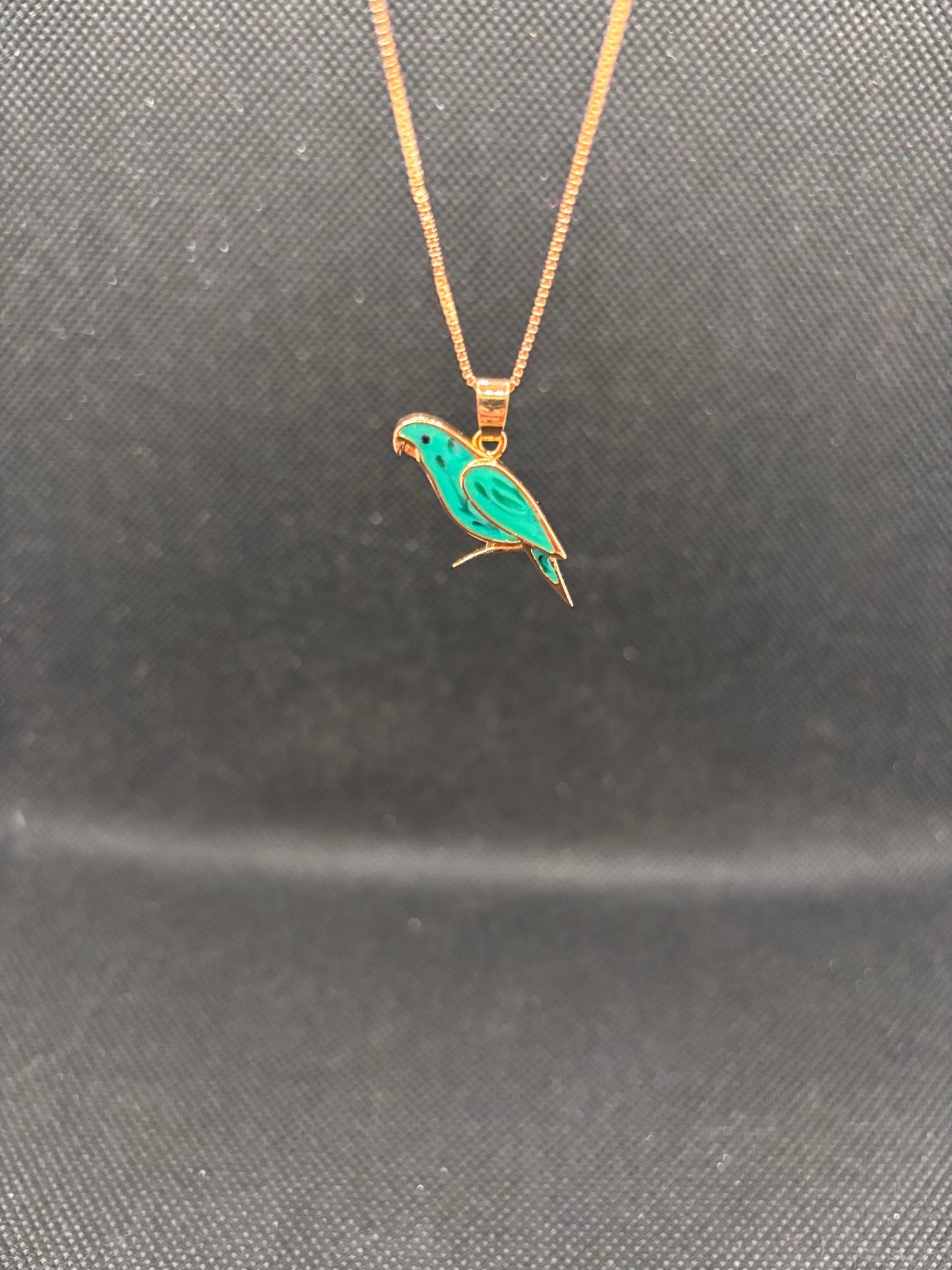 Emerald Songbird Pendant