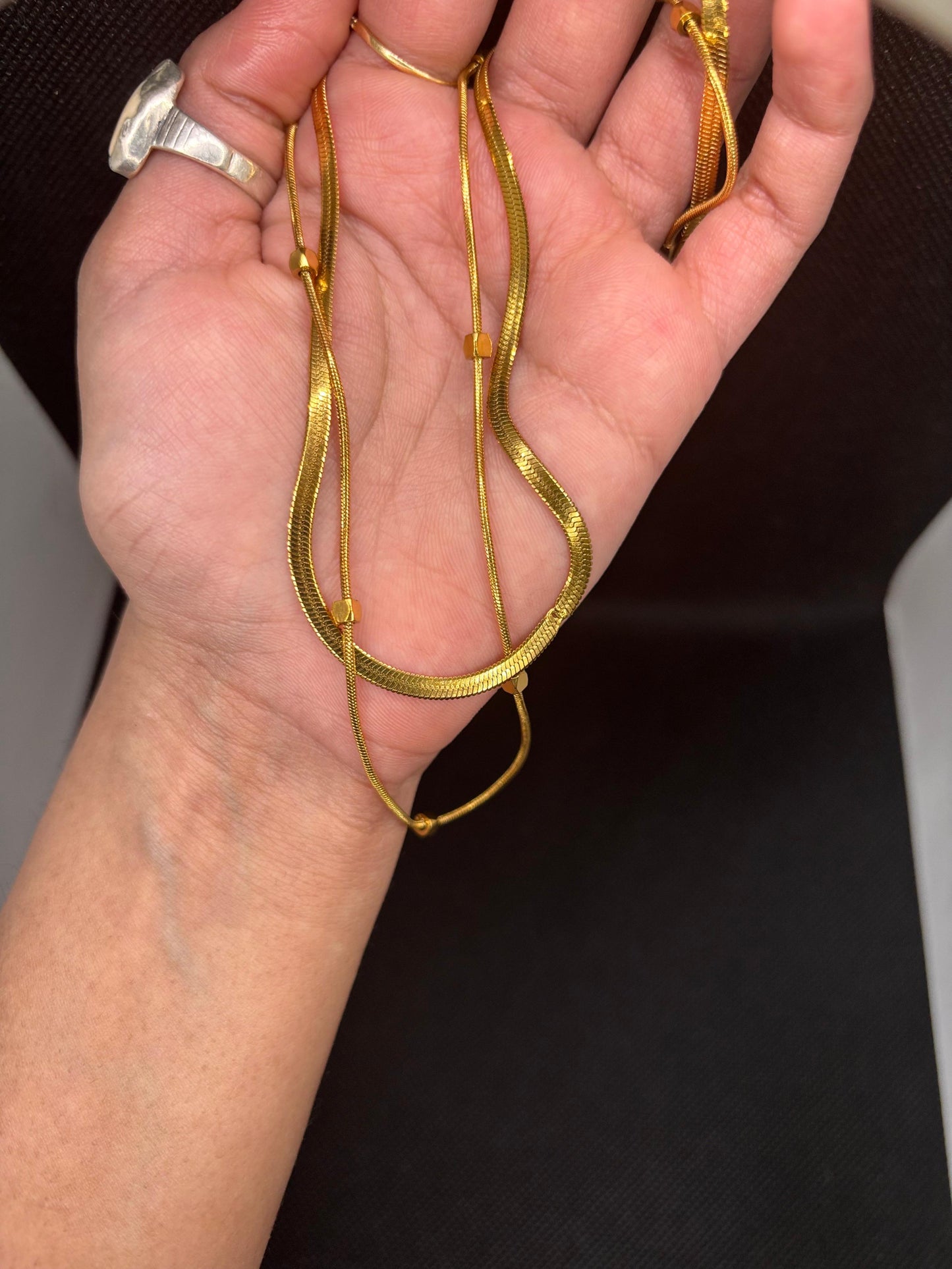 Elegant Gold Layer Chain